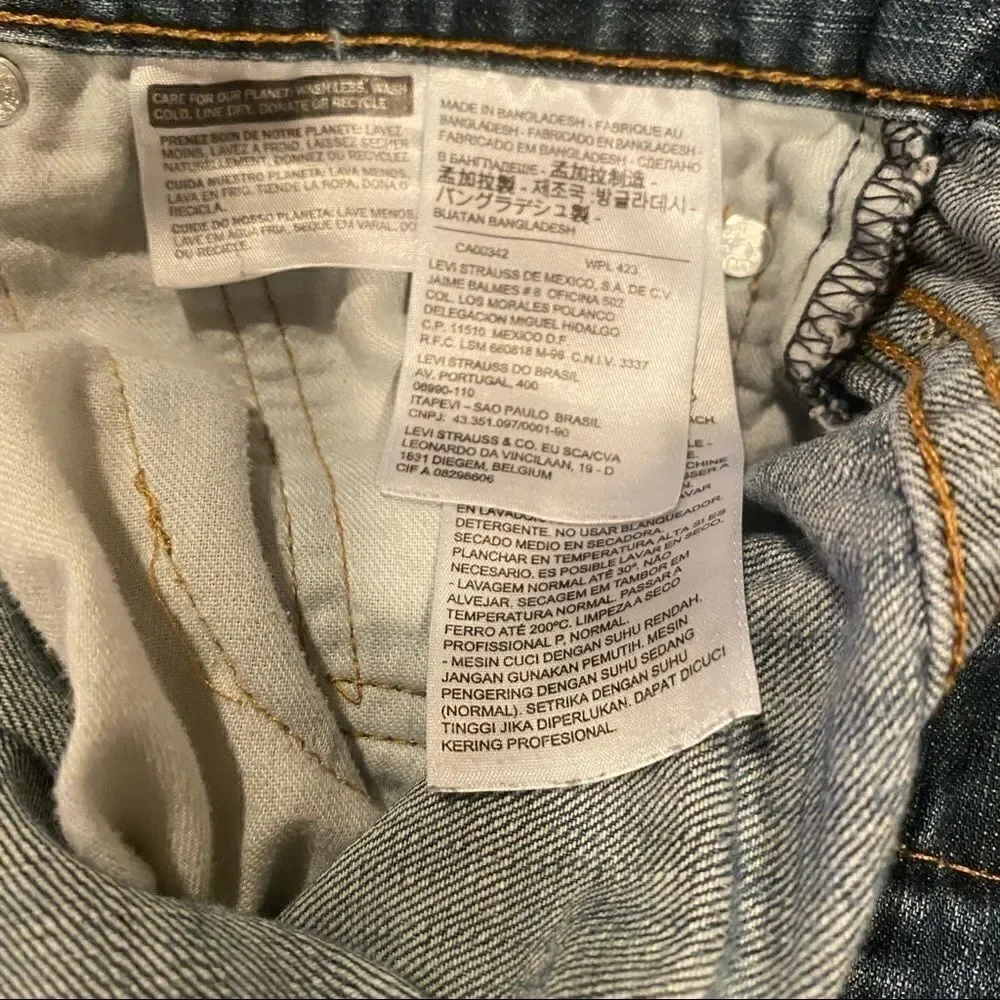 Levi’s Men’s Jeans Sz 32X32 Distressed
